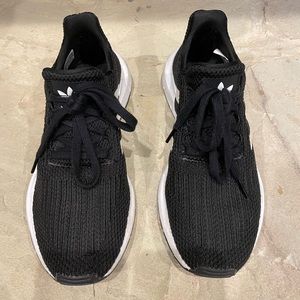 Adidas Swift.  Size 7, black & white